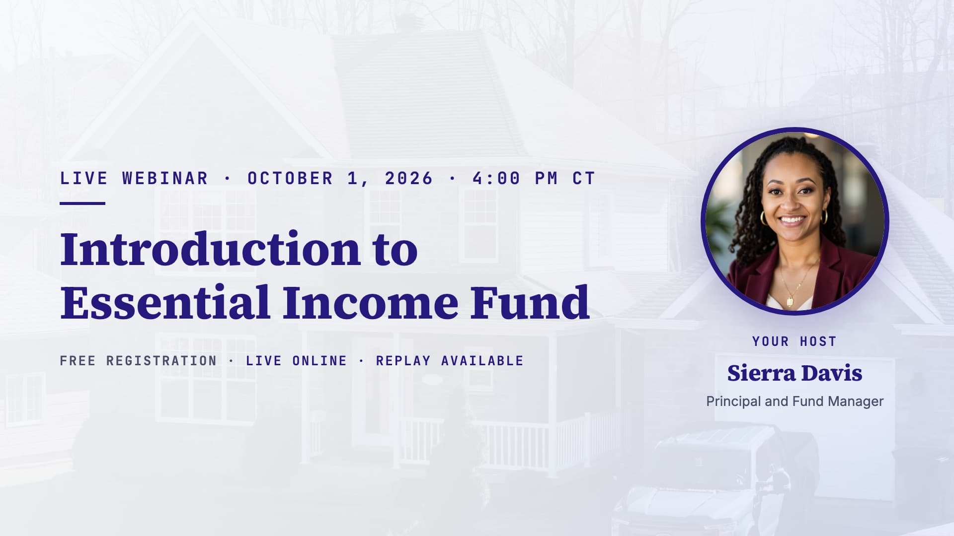 Introduction to Essential Income Fund